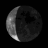 Waning Crescent, Moon at 25 days in cycle Waning Crescent, Moon at 25 days in cycle