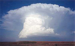 Storm showing well developed Anvil