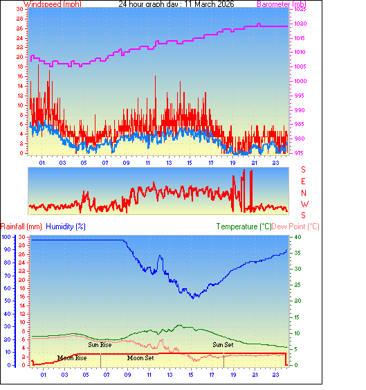 24 Hour Graph for Day 11