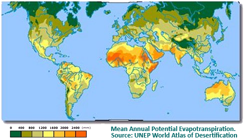 Mean Annual Potential Evapotranspiration